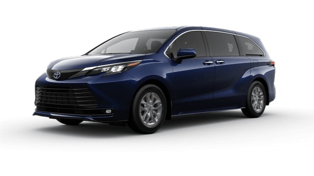 Toyota Sienna in Blueprint Toyota Sienna in Blueprint