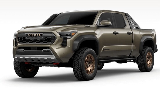 Learn about the 2025 Tacoma exterior color options 2025 Tacoma in Bronze Oxide