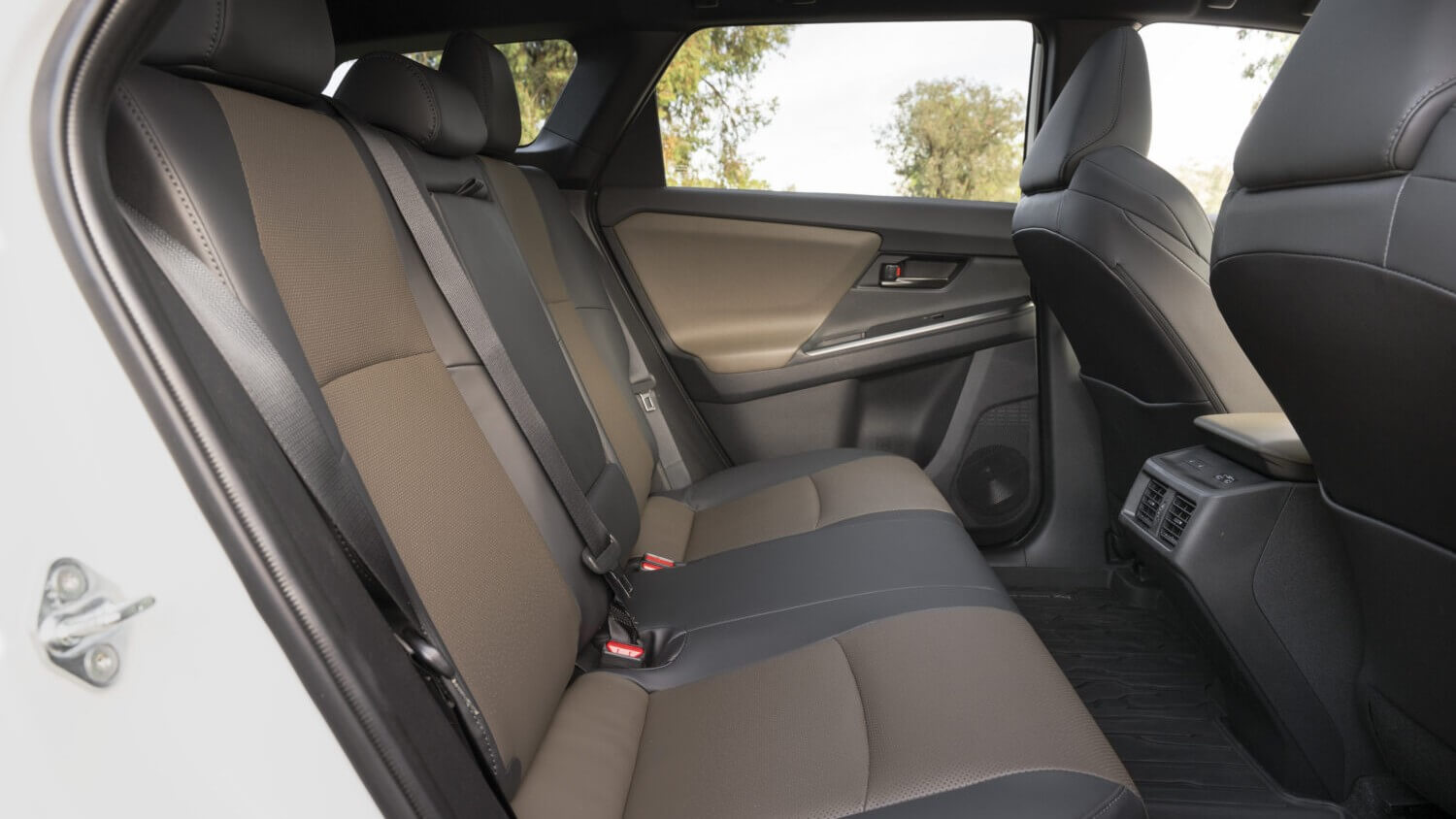 Interior of Toyota bZ Woodland