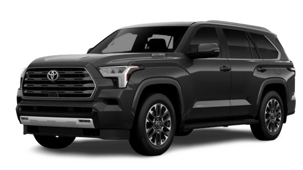 Learn about the color options of the Toyota Sequoia SUV Toyota Sequoia SUV in Magnetic Gray Metallic