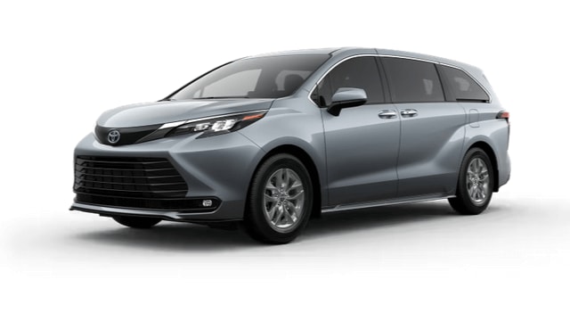 Toyota Sienna in Celestial Silver Metallic Toyota Sienna in Celestial Silver Metallic