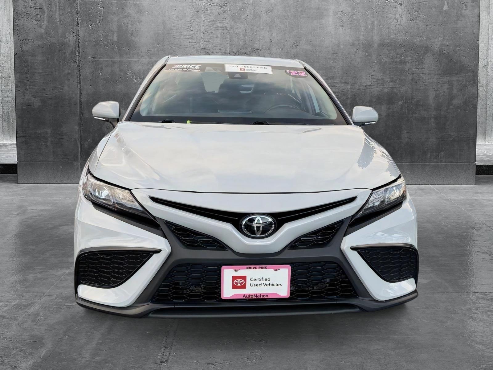Certified 2022 Toyota Camry SE with VIN 4T1G11AK6NU038233 for sale in Centennial, CO