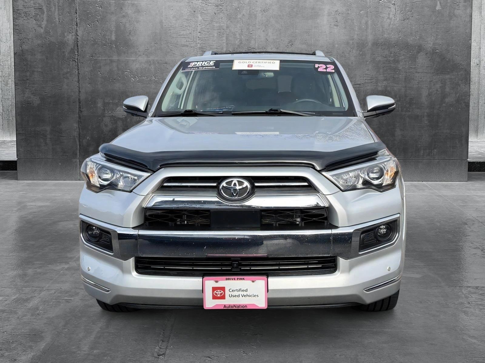Certified 2022 Toyota 4Runner Limited with VIN JTEKU5JR6N5976149 for sale in Centennial, CO