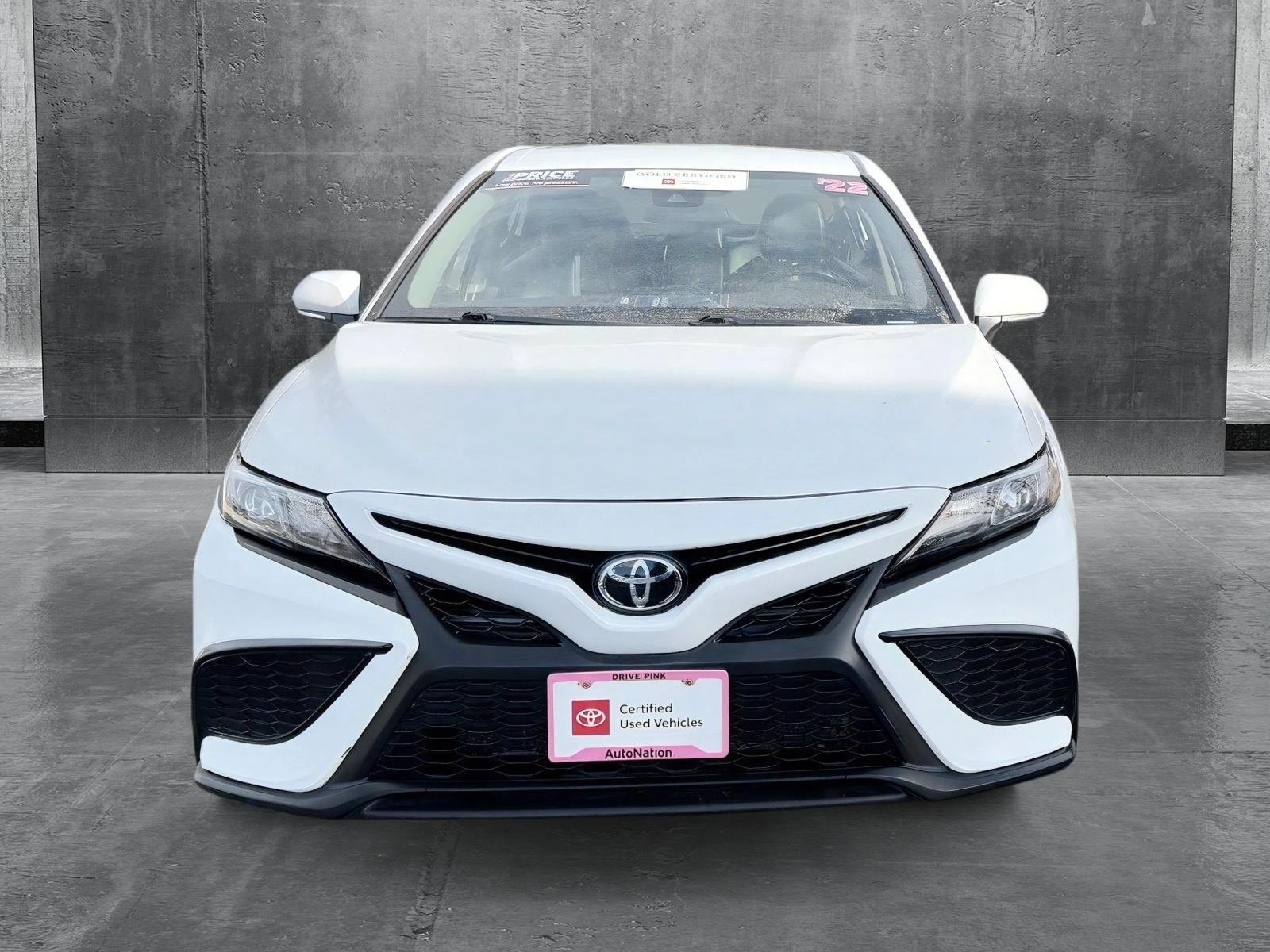 Certified 2022 Toyota Camry SE with VIN 4T1G11AK2NU712880 for sale in Centennial, CO