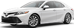Super White 2018 Toyota Camry LE