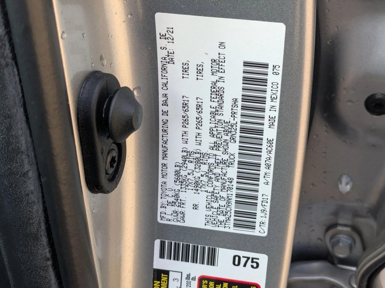 2022 Toyota Tacoma TRD Sport - Photo 22