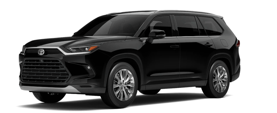 Toyota Grand Highlander in Midnight Black Metallic Toyota Grand Highlander in Midnight Black Metallic