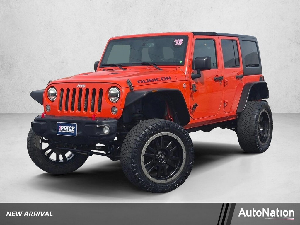 Used 2015 Jeep Wrangler Unlimited Rubicon 4x4 SUV
