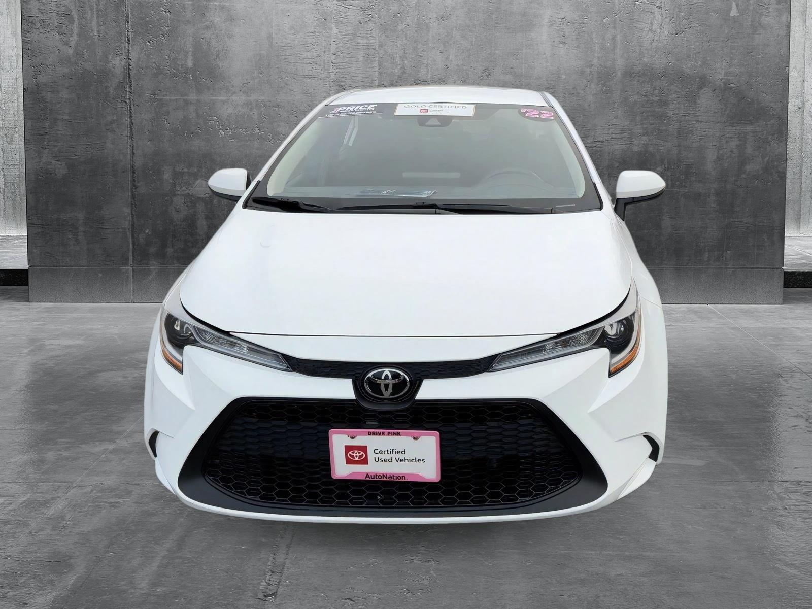 Used 2022 Toyota Corolla LE with VIN 5YFEPMAEXNP308745 for sale in Centennial, CO