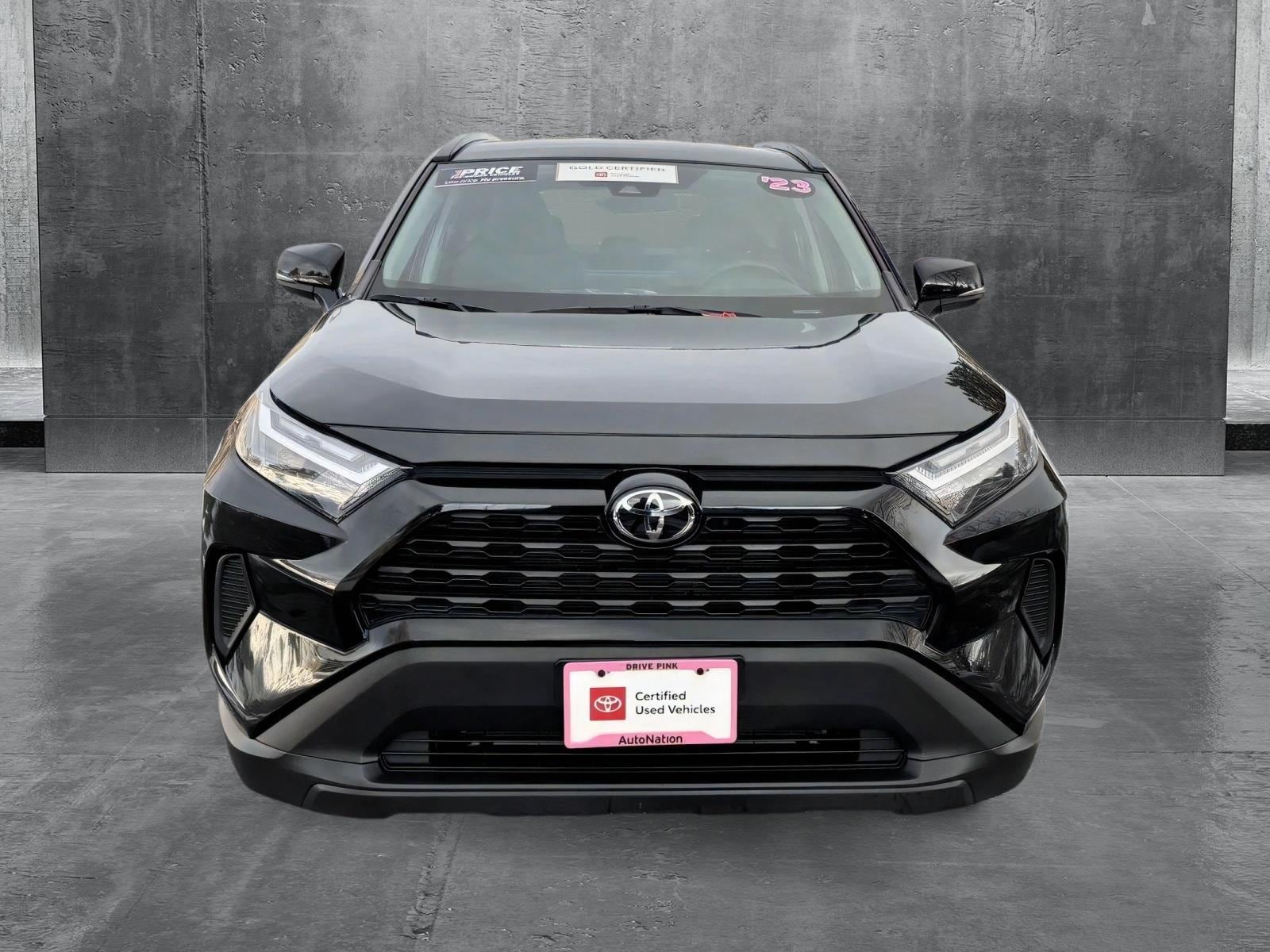 Certified 2023 Toyota RAV4 XLE with VIN 2T3P1RFV8PW375353 for sale in Centennial, CO