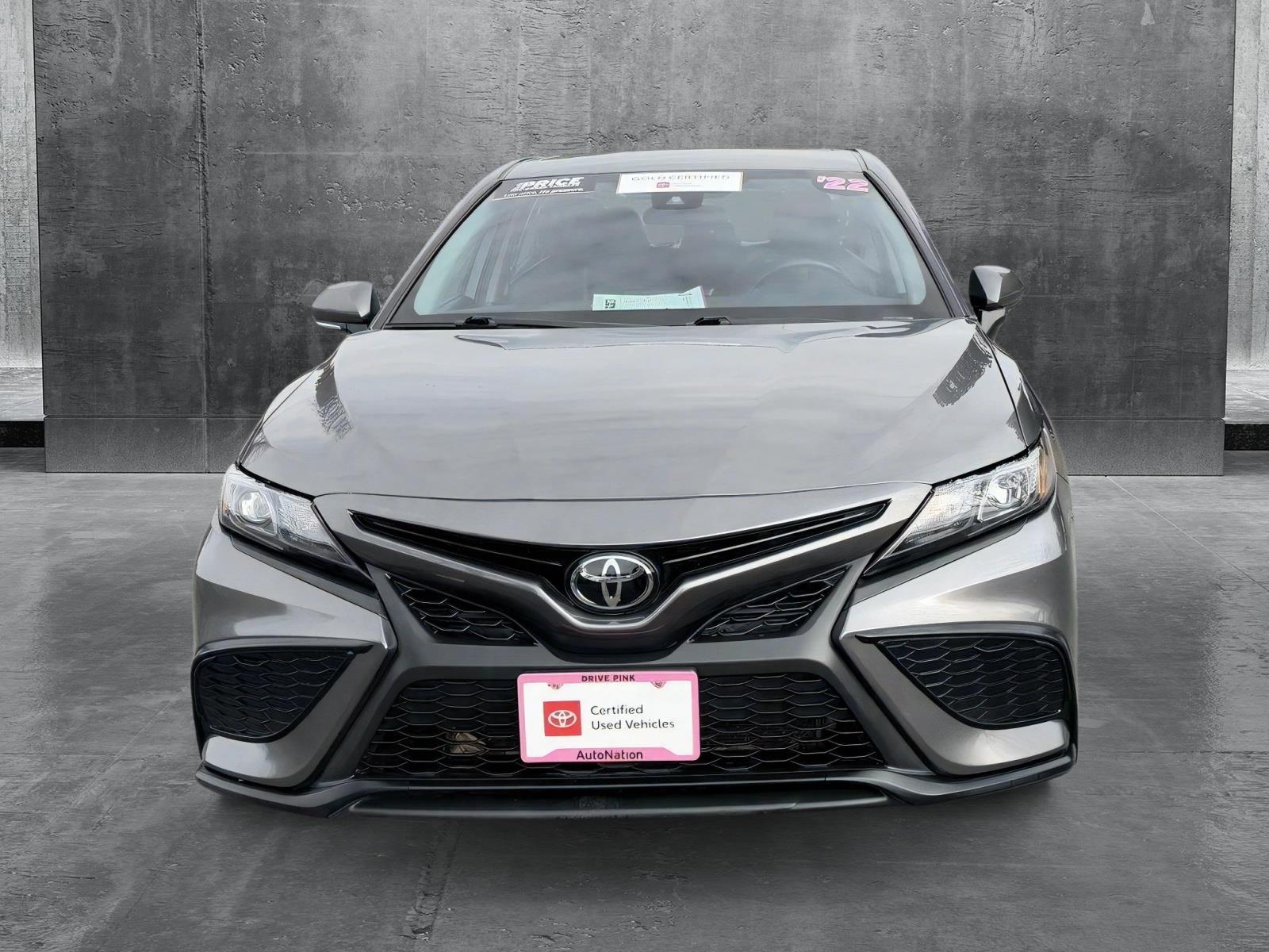 Certified 2022 Toyota Camry SE with VIN 4T1G11AK7NU676541 for sale in Centennial, CO