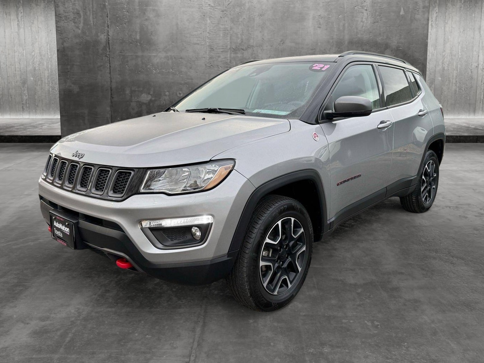 Used 2021 Jeep Compass Trailhawk with VIN 3C4NJDDB9MT590004 for sale in Centennial, CO