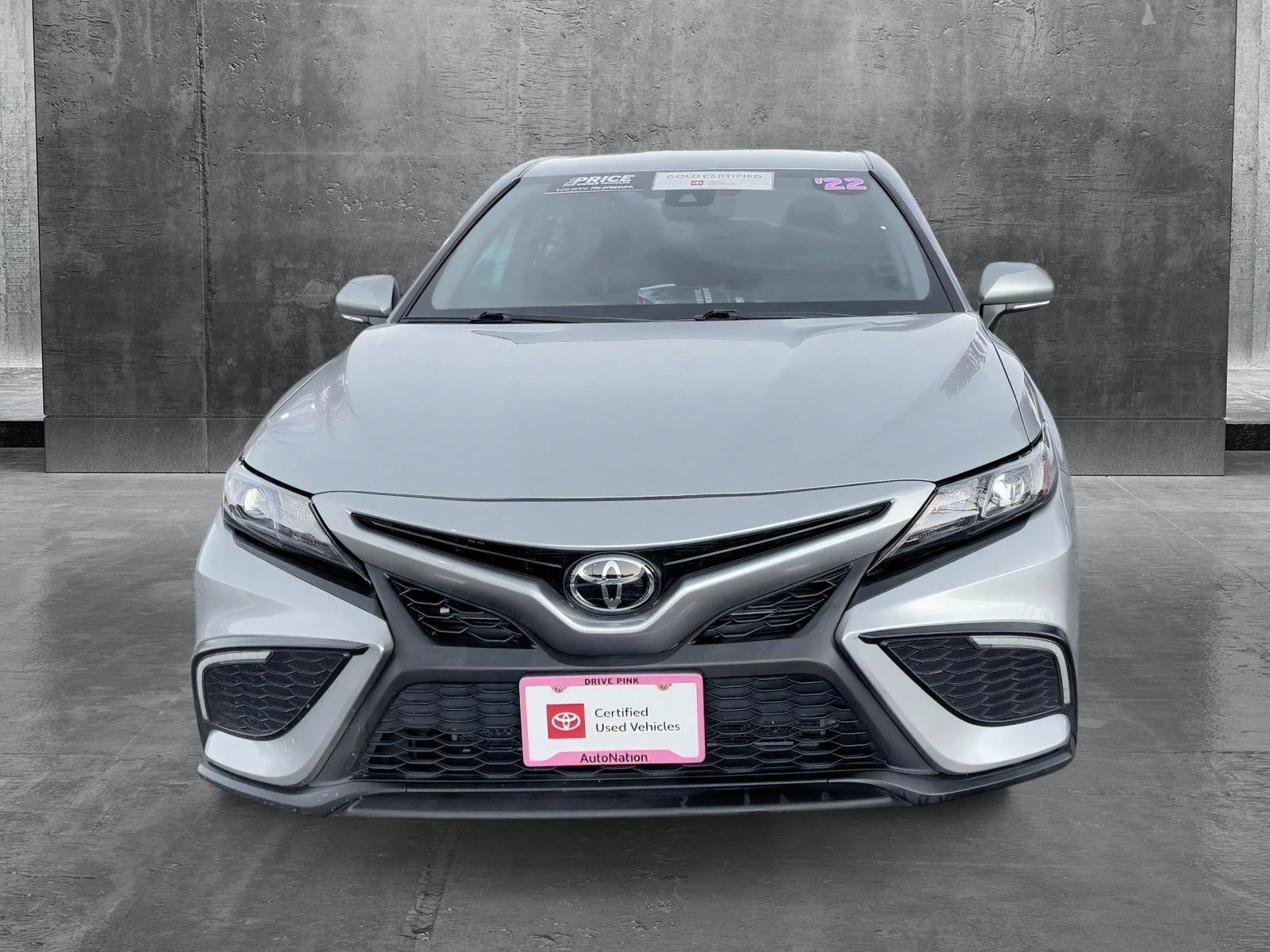 Certified 2022 Toyota Camry SE with VIN 4T1G11AK5NU708404 for sale in Centennial, CO