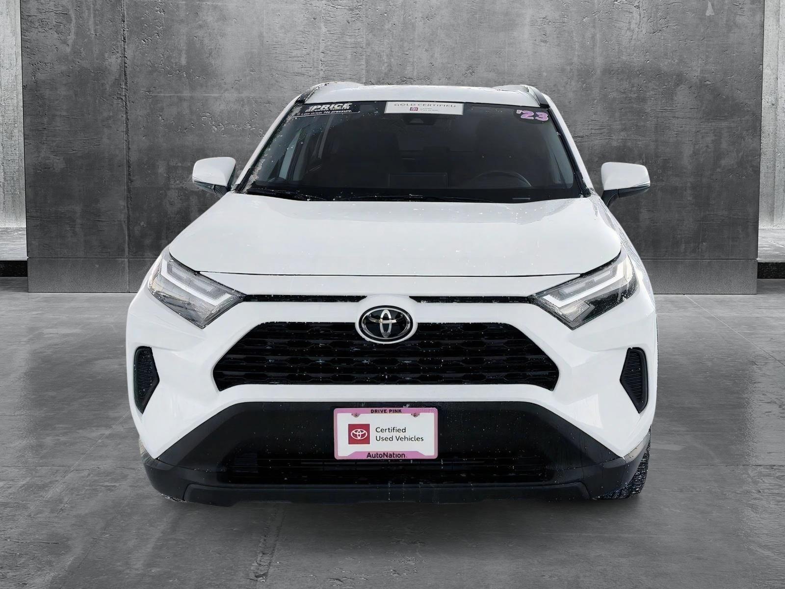 Certified 2023 Toyota RAV4 XLE with VIN 2T3P1RFV8PW383243 for sale in Centennial, CO