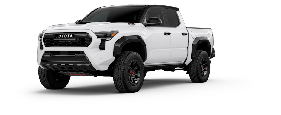 2024 Toyota Tacoma in Ice Cap with Black Roof 2024 Toyota Tacoma in Ice Cap with Black Roof
