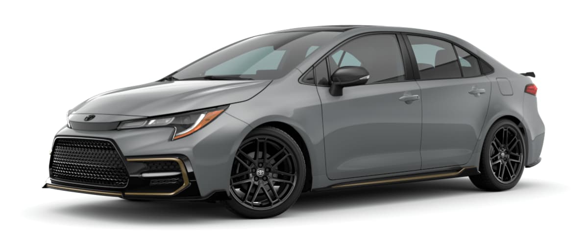 Toyota Corolla Cement w/ Black Sand Pearl Roof