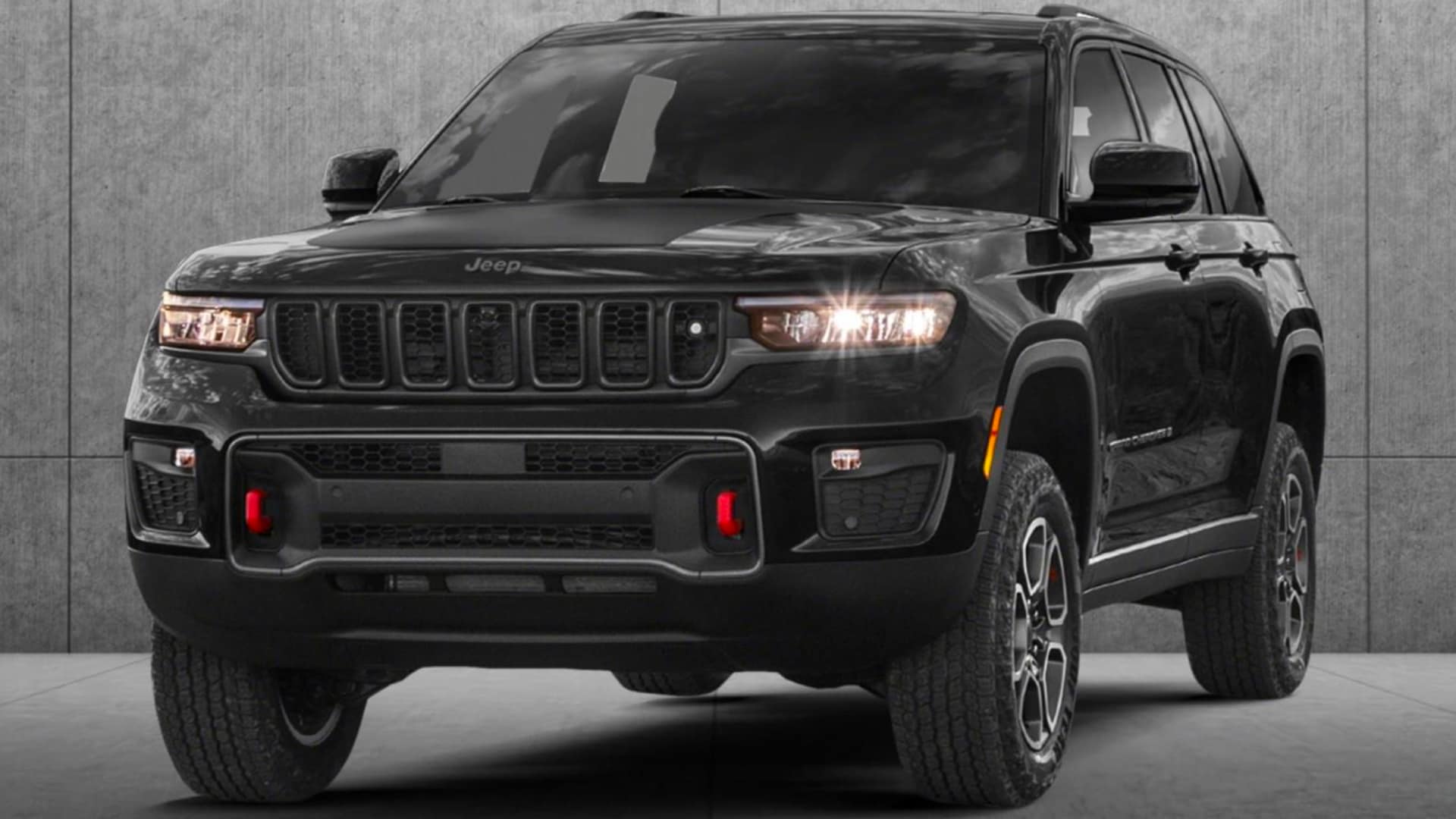 Jeep Grand Cherokee in black