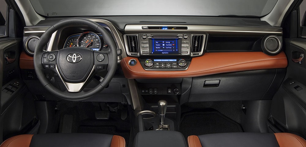 Used 2015 Toyota RAV4 Interior near Weston