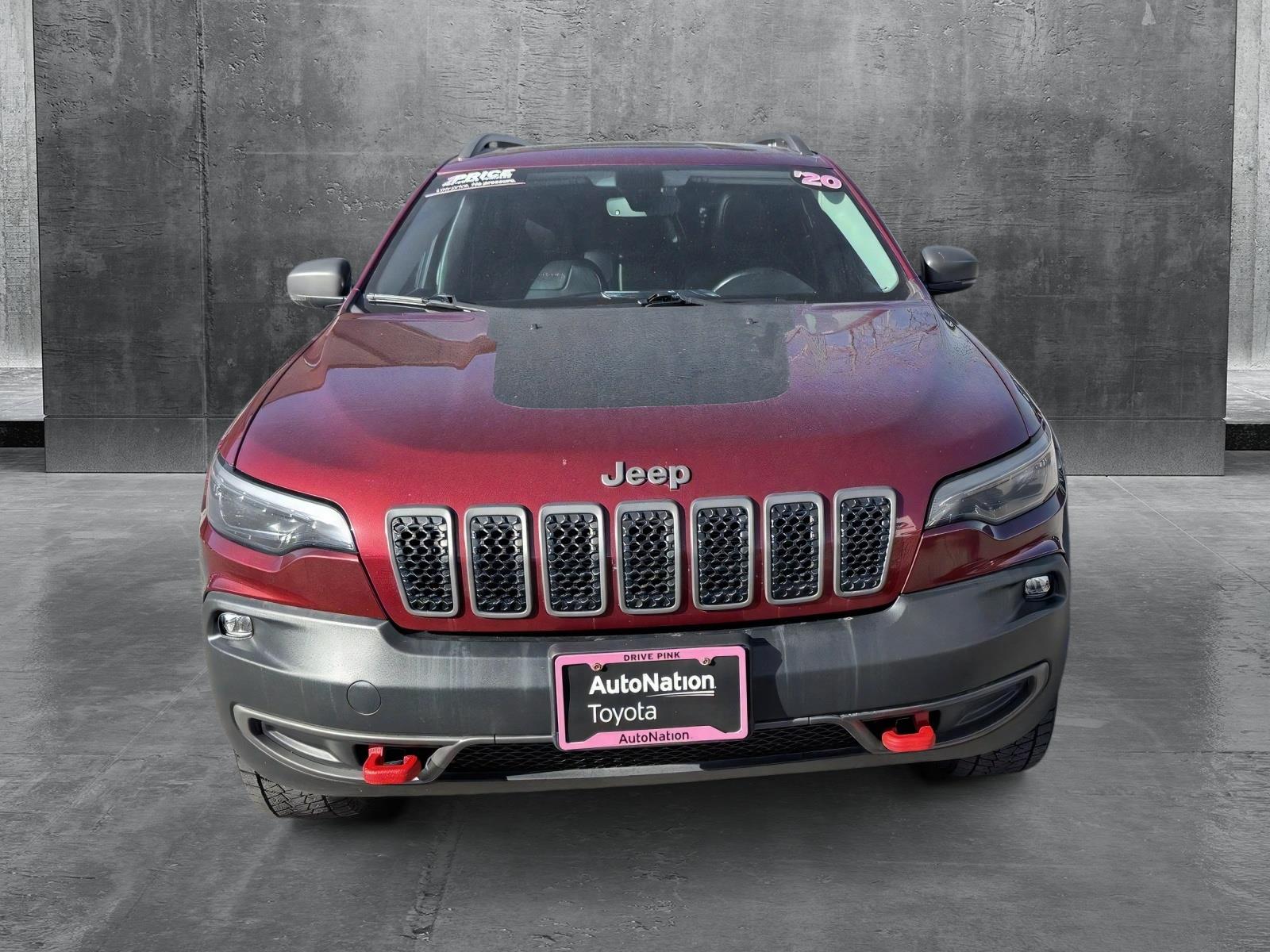 Used 2020 Jeep Cherokee Trailhawk with VIN 1C4PJMBN4LD549516 for sale in Centennial, CO