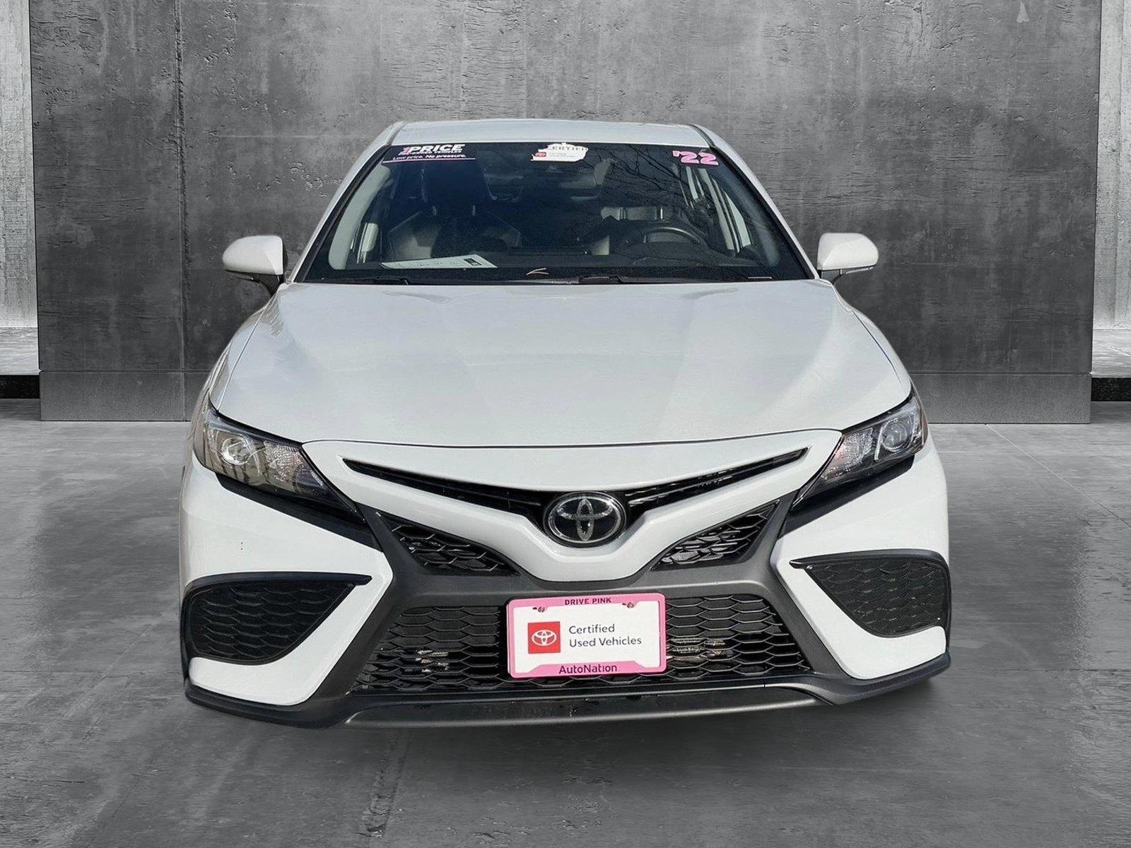 Certified 2022 Toyota Camry SE with VIN 4T1G11AKXNU071381 for sale in Centennial, CO