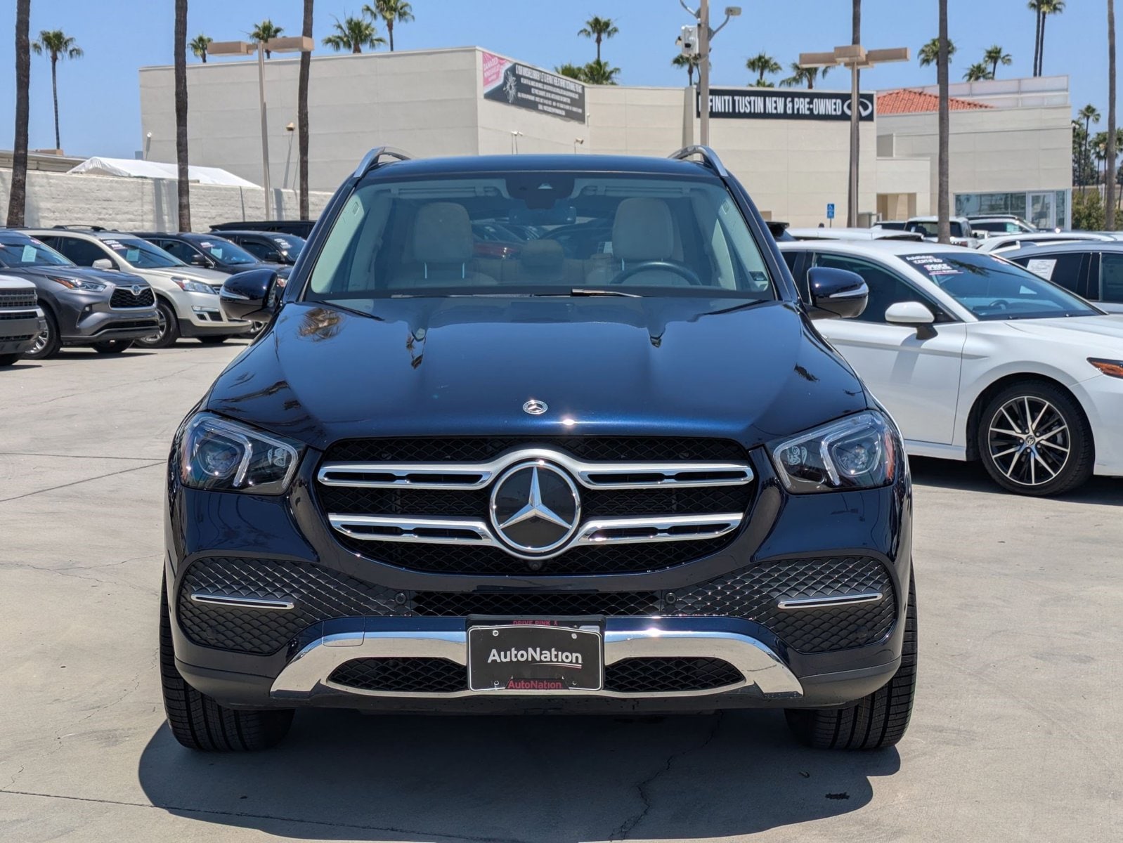 Used 2021 Mercedes-Benz GLE GLE350 with VIN 4JGFB4JE9MA325828 for sale in Cerritos, CA