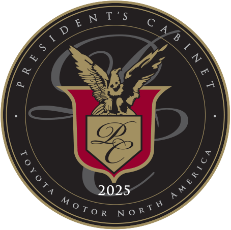 Toyota of North America President's Cabinet award