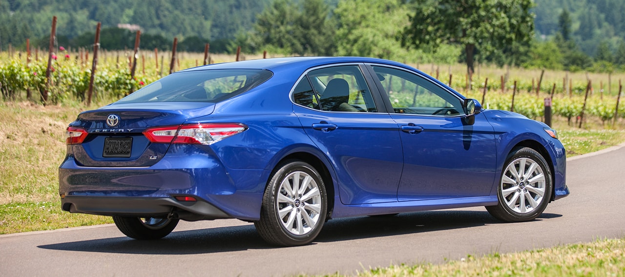 Taillight Of The 2018 Toyota Camry