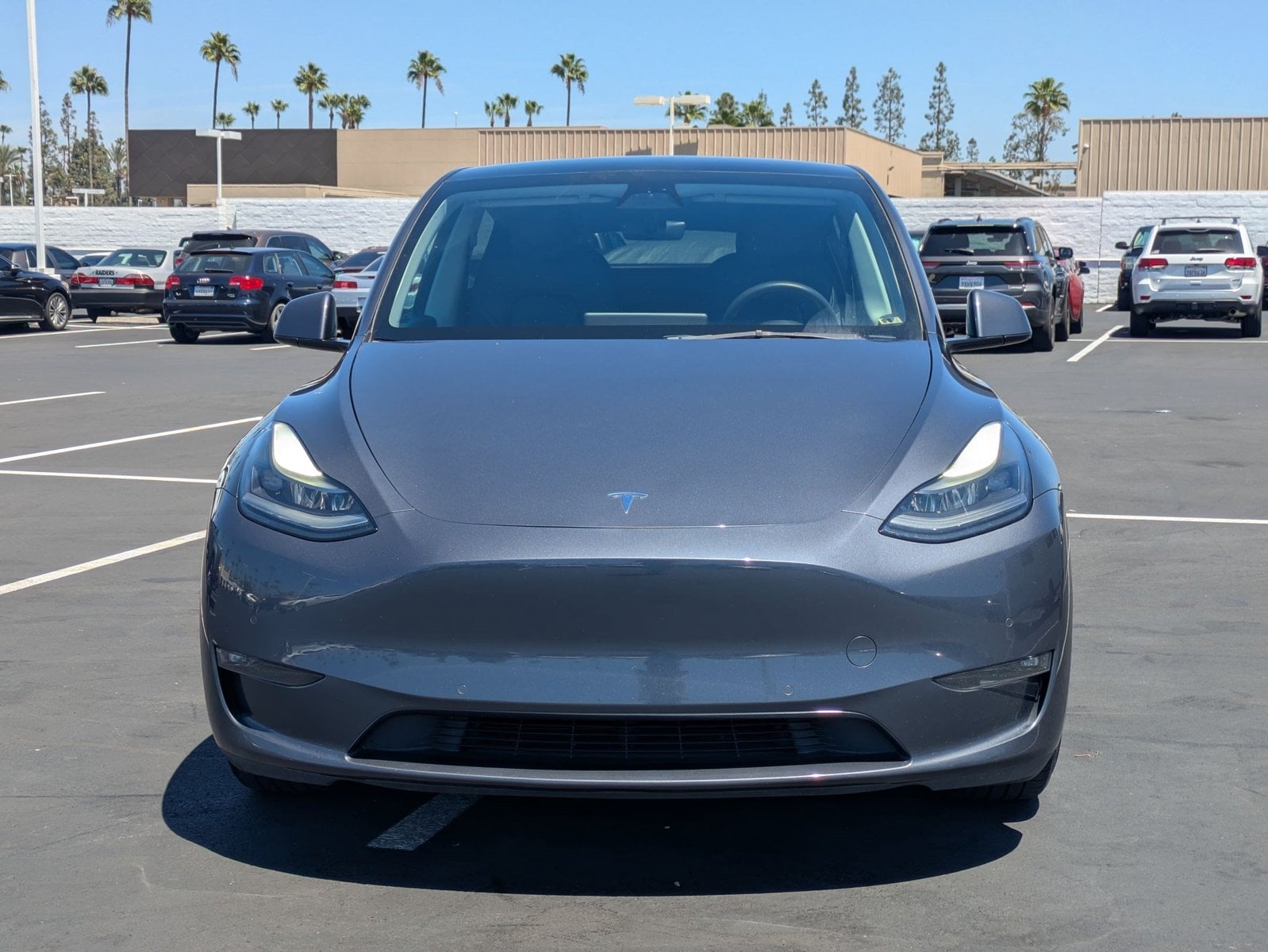 Used 2021 Tesla Model Y Performance with VIN 5YJYGDEFXMF301417 for sale in Cerritos, CA