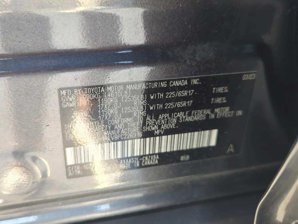 Used 2023 Toyota RAV4 LE SUV