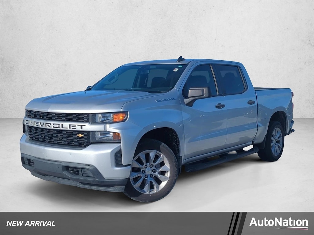 Used 2019 Chevrolet Silverado 1500 Silverado Custom Truck Crew Cab