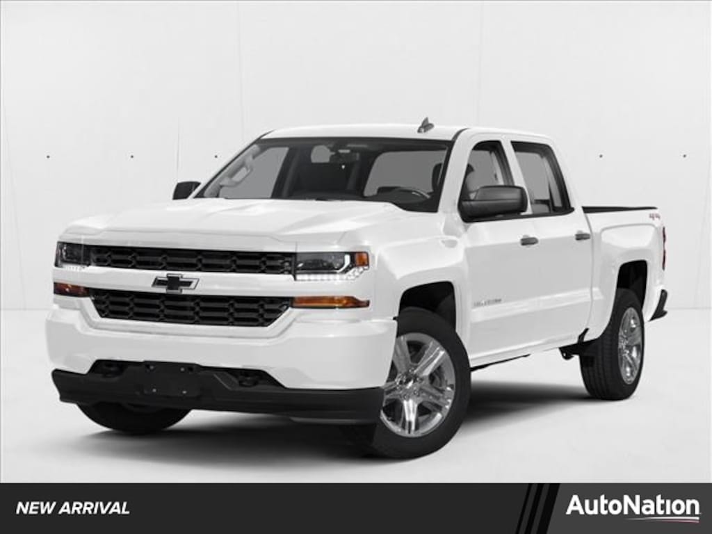 Used 2018 Chevrolet Silverado 1500 Silverado Custom Truck Crew Cab