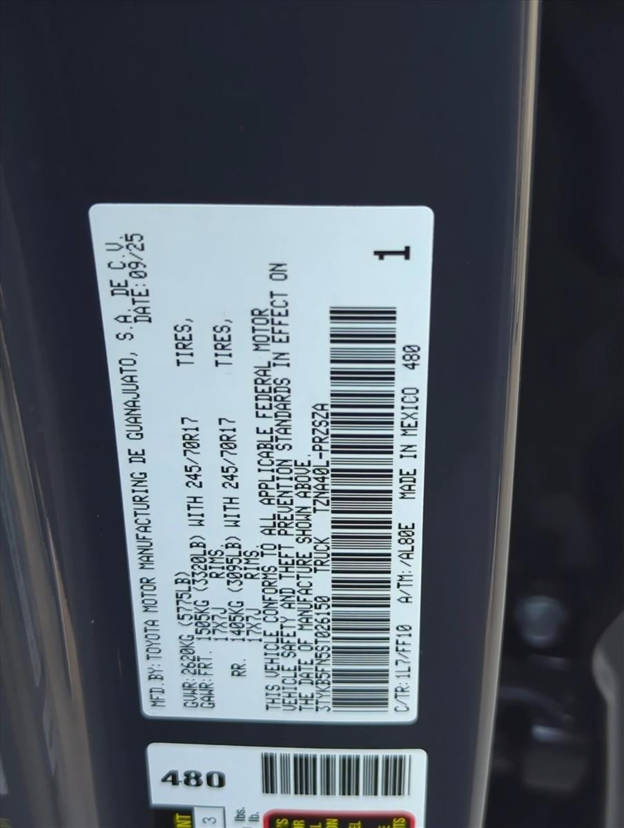 2025 Toyota Tacoma SR5 - Photo 28