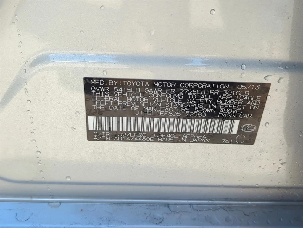 Used 2013 Lexus LS 460 Base Sedan