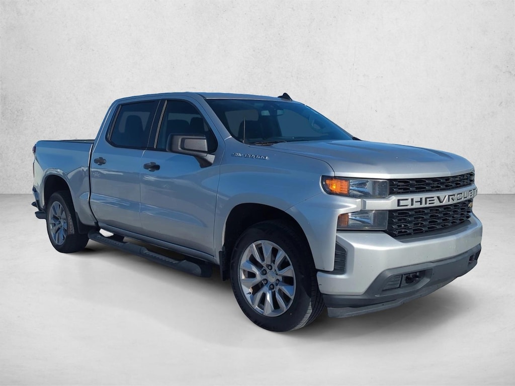 Used 2019 Chevrolet Silverado 1500 Silverado Custom Truck Crew Cab