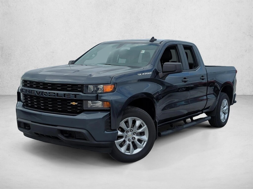 Used 2021 Chevrolet Silverado 1500 Custom Truck Double Cab