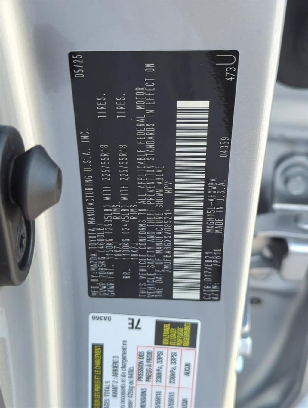 Used 2025 Toyota Corolla Cross Hybrid XSE SUV