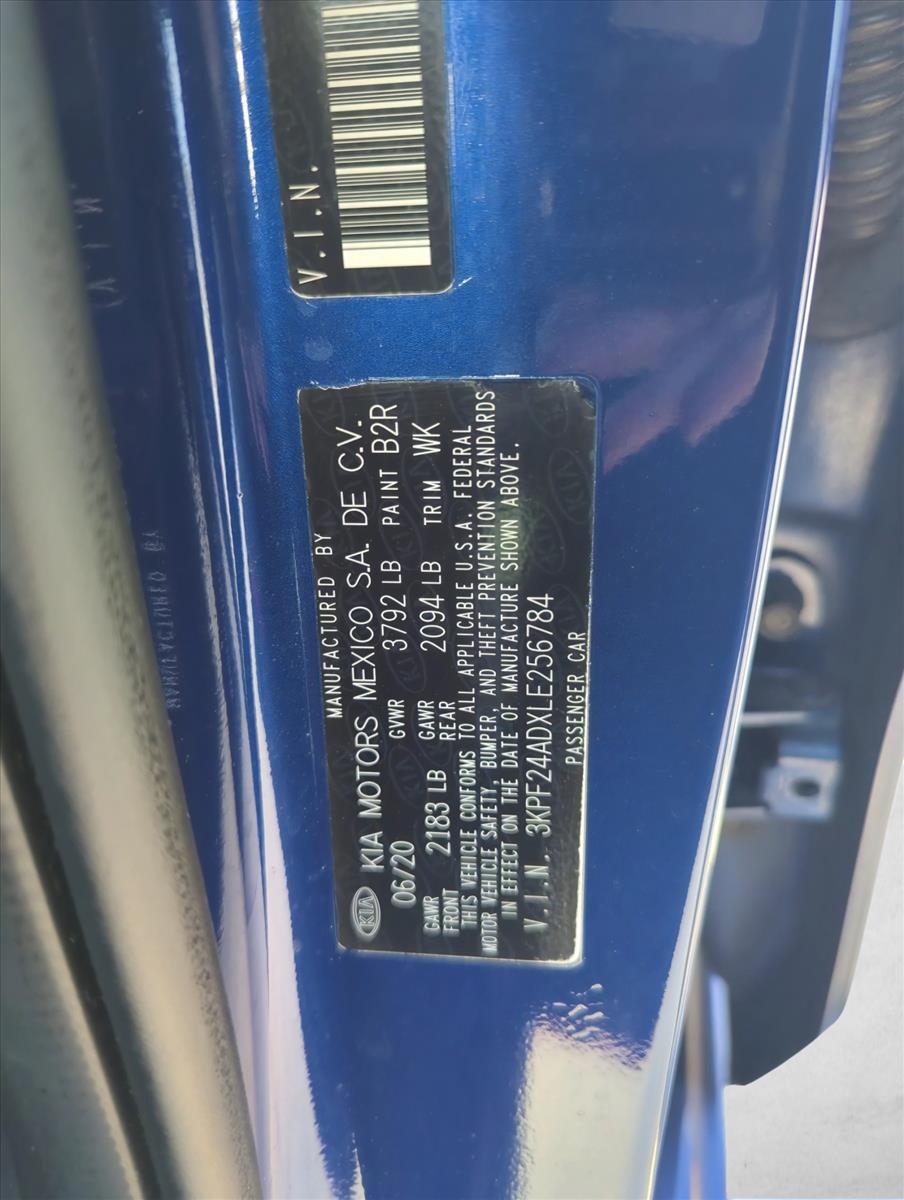 Used 2020 Kia Forte LXS Sedan