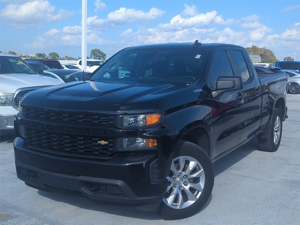 Used 2021 Chevrolet Silverado 1500 Custom Truck Double Cab