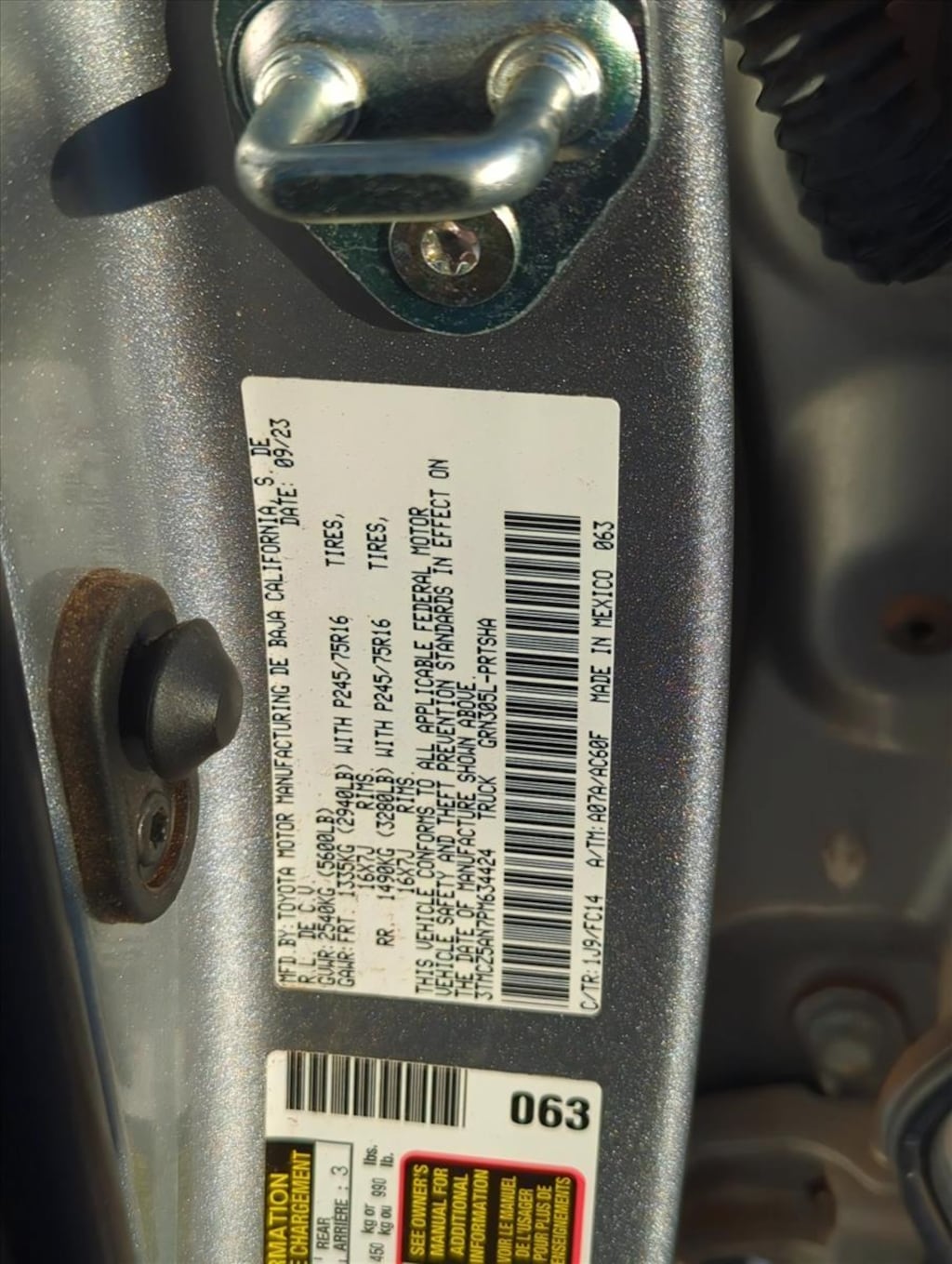 Used 2023 Toyota Tacoma SR5 V6 Truck Double Cab
