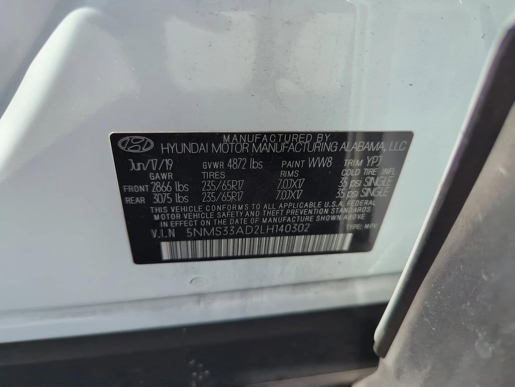 Used 2020 Hyundai Santa Fe SEL 2.4 SUV