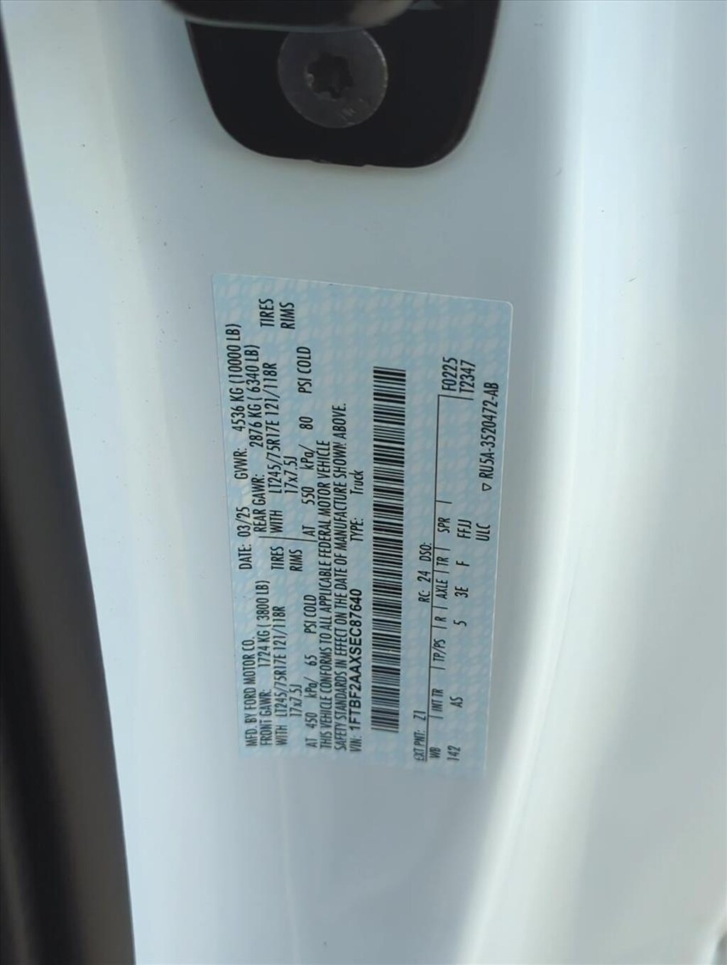 Used 2025 Ford F-250 XL Truck Regular Cab