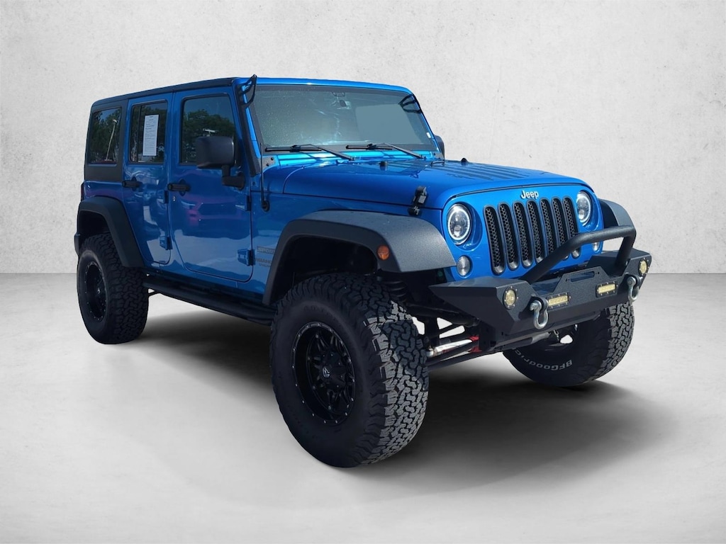 Used 2016 Jeep Wrangler JK Unlimited Sport 4X4 SUV