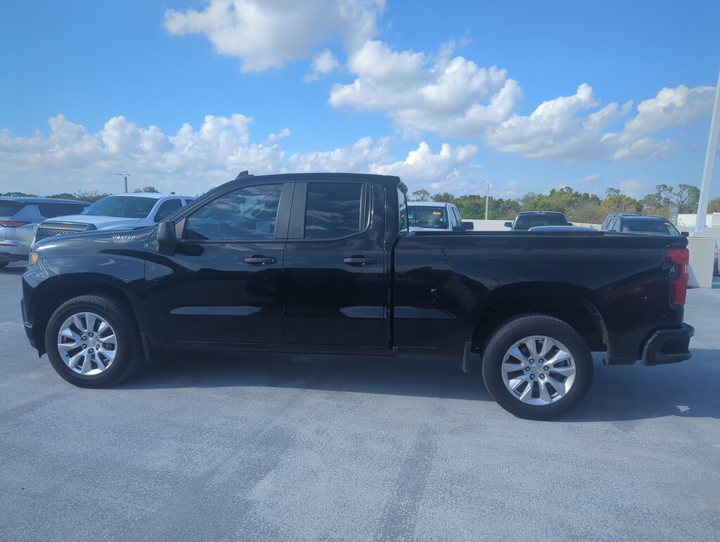 Used 2021 Chevrolet Silverado 1500 Custom Truck Double Cab
