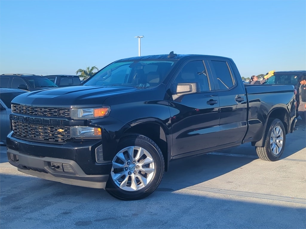 Used 2021 Chevrolet Silverado 1500 Custom Truck Double Cab