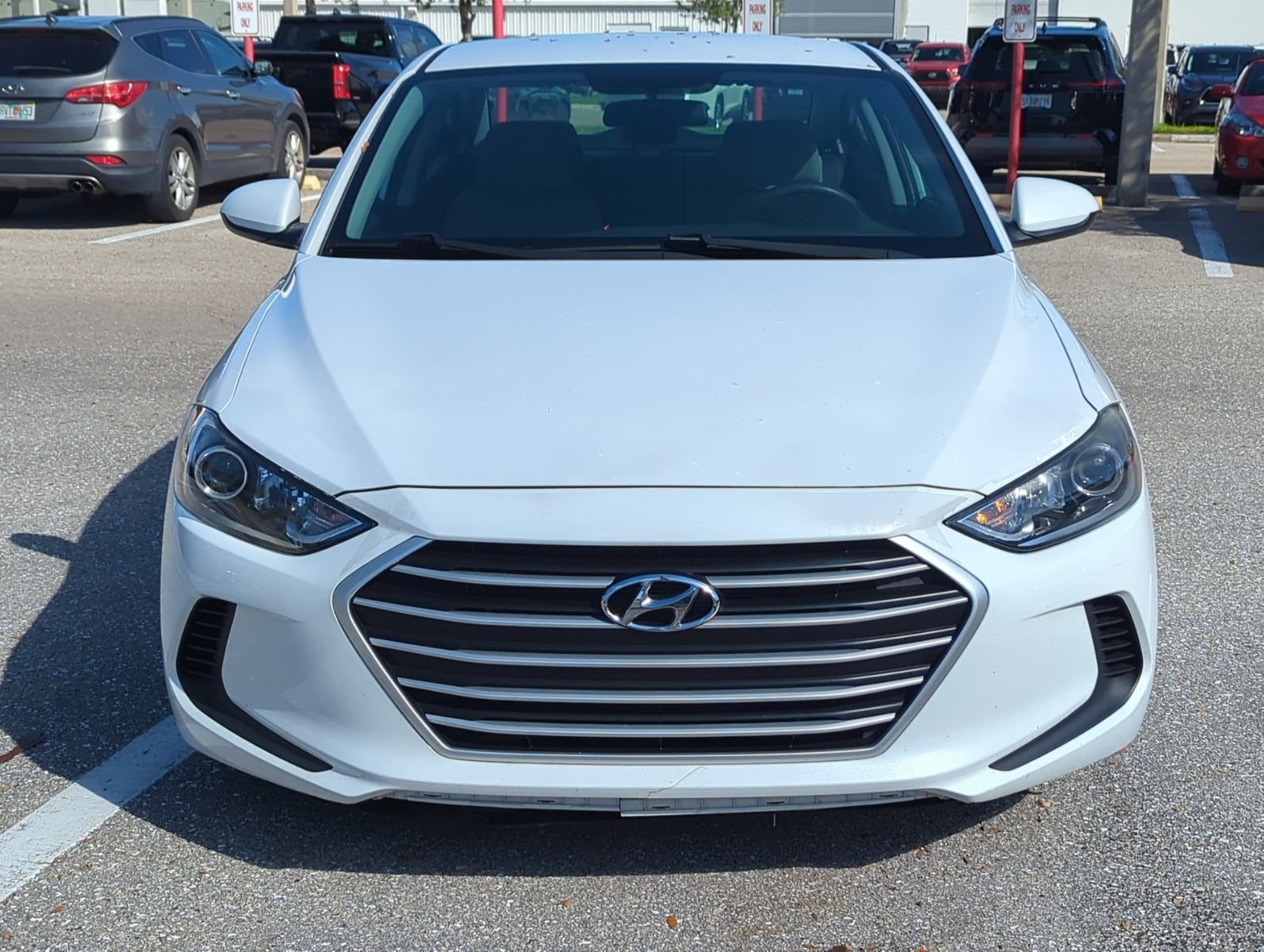 Used 2017 Hyundai Elantra SE with VIN 5NPD84LF7HH074791 for sale in Fort Myers, FL