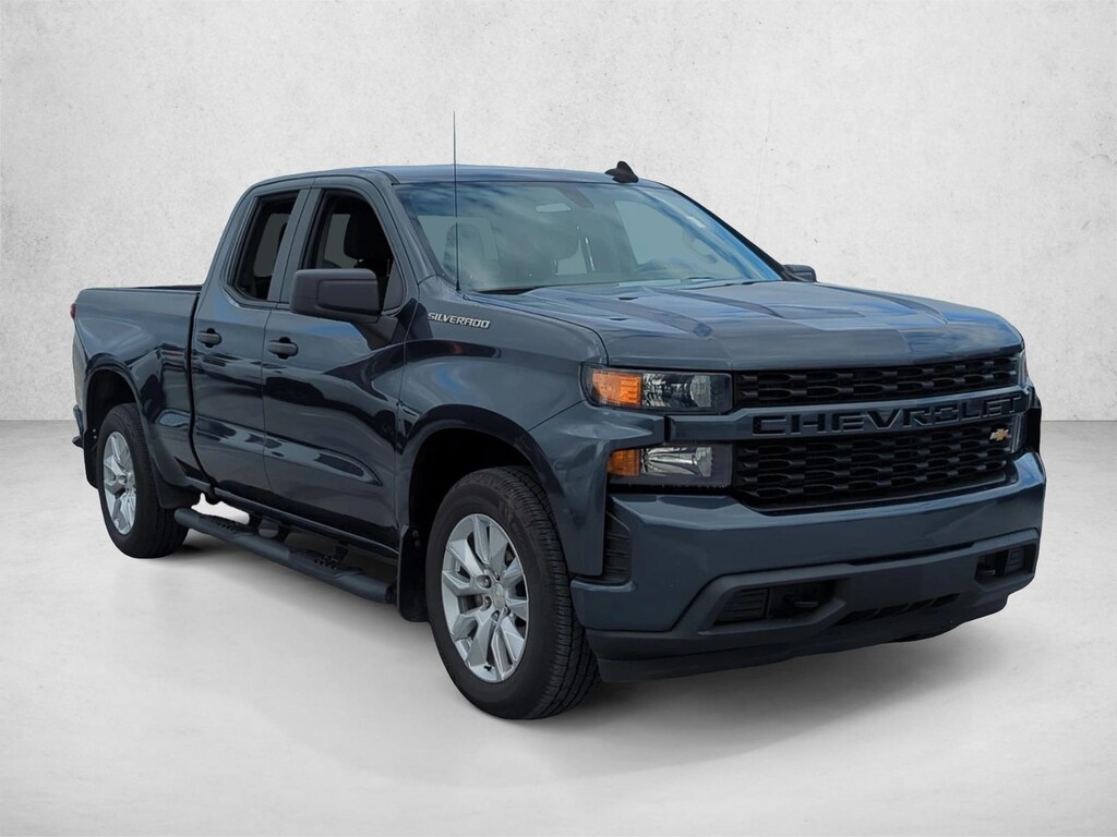 Used 2021 Chevrolet Silverado 1500 Custom Truck Double Cab