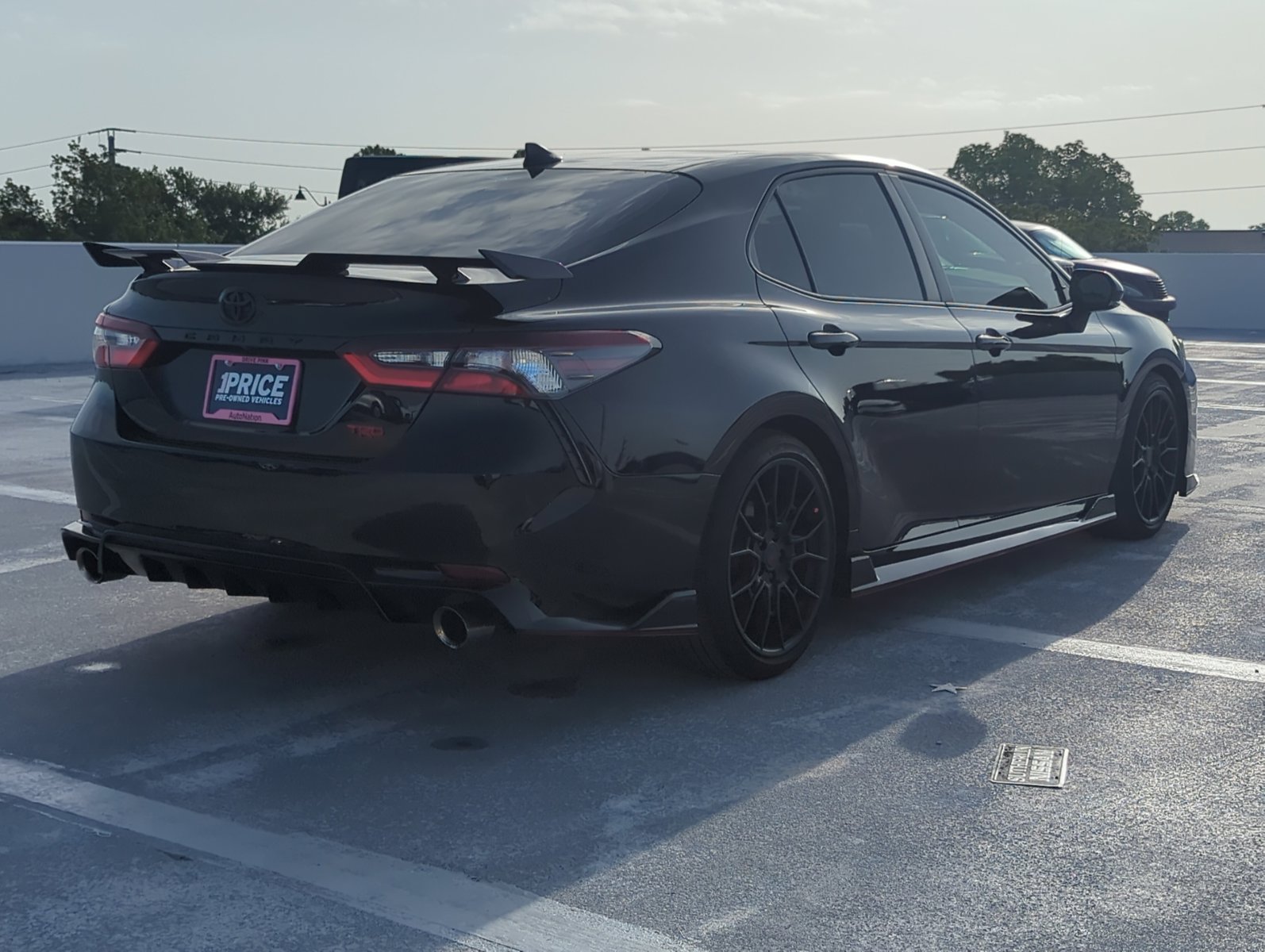 Used 2022 Toyota Camry TRD with VIN 4T1KZ1AK7NU065010 for sale in Fort Myers, FL