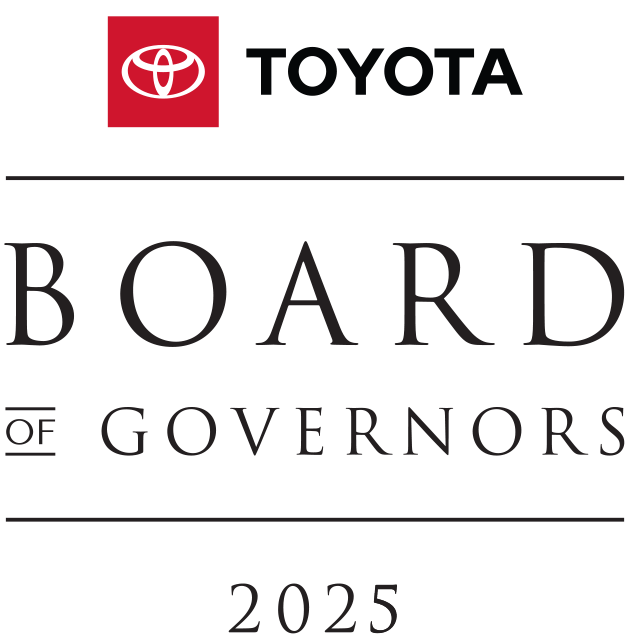 Toyota Board of Governors 2025 award