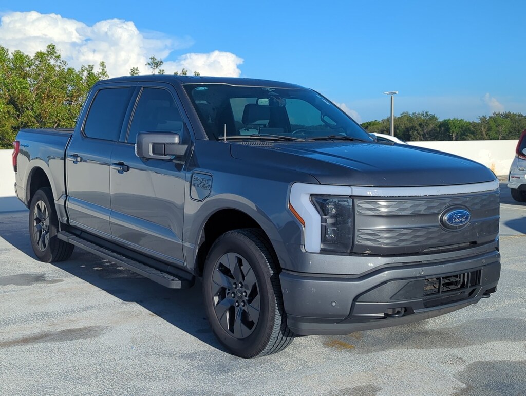 Used 2023 Ford F-150 Lightning Truck SuperCrew Cab