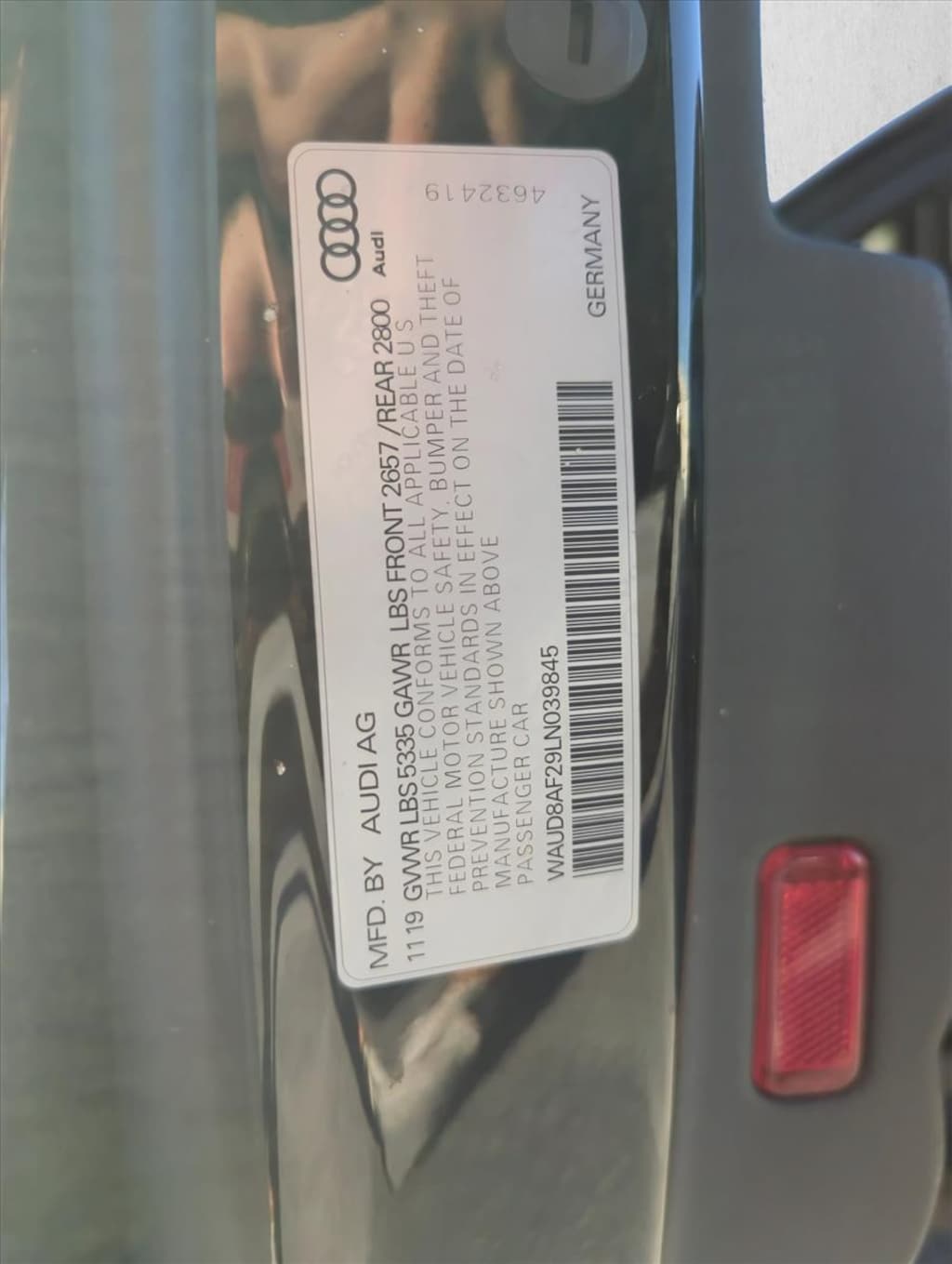 Used 2020 Audi A6 45 Premium Sedan